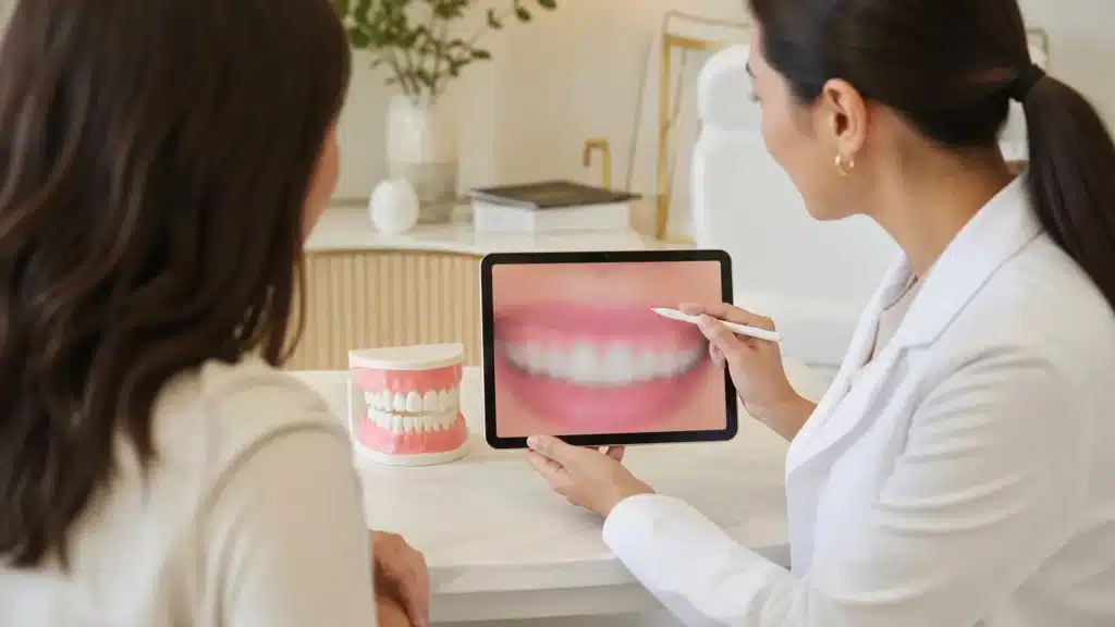 Adana diş eti estetiği ve gummy smile değerlendirmesi